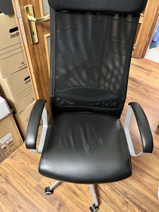 Fotel Biurowy krzesło obrotowy ikea markus gamingowy ergonomiczny