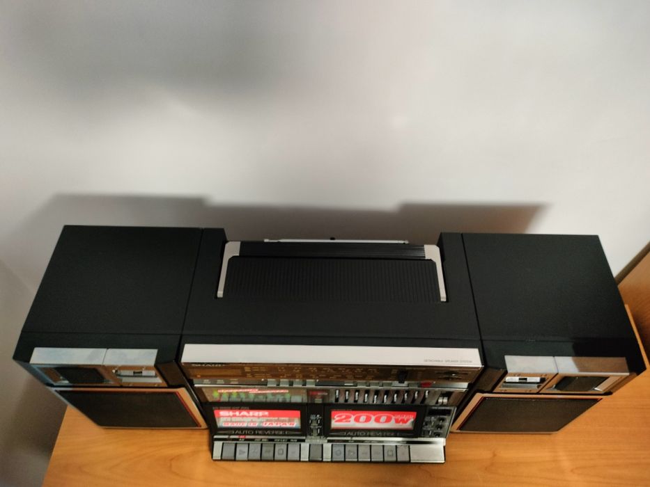 Super Sharp Wf939, radiomagnetofon, boombox, p.sprawny.