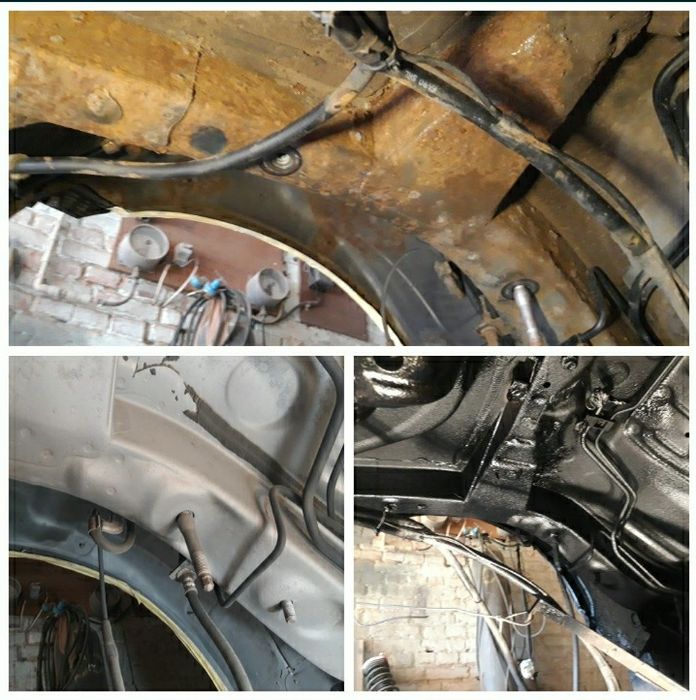 Антикор, піскостуйна очистка.