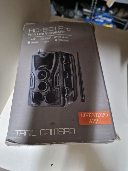 Camara caça  com vídeo 4g