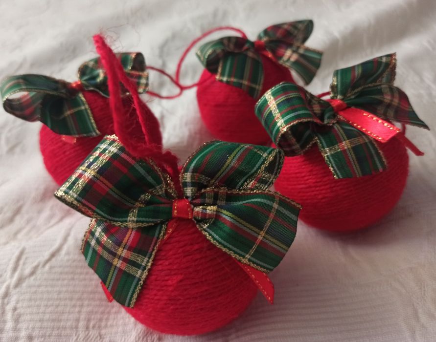 Bombki choinkowe Handmade ręcznie robione