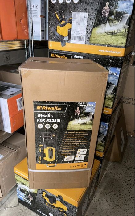 Мийка високого тиску Riwall KOX L8 280бар Чехія 2800W з мідним насосом
