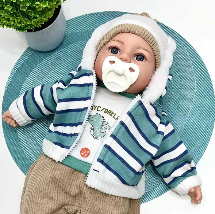 Пупс  Мій малюк м'яконабивний укр мова 42см 3 види (M 5919 I UA)