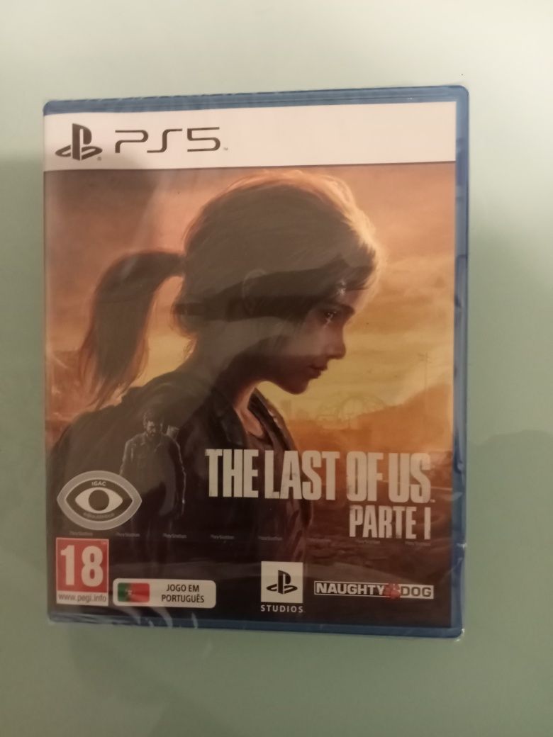 The last of US parte 1 para ps5 novo selado