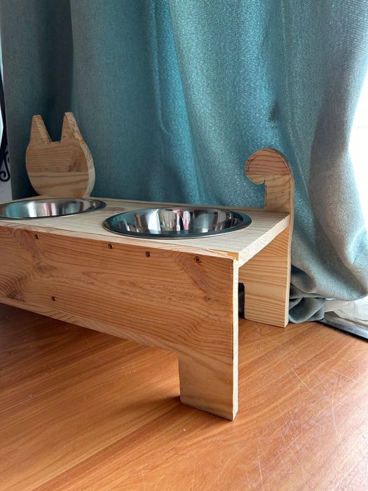 Comedouro e Bebedouro para Gato