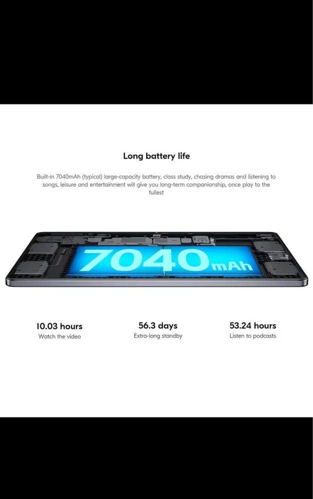 Планшет Lenovo Xiaoxin Pad 2024 6/128 Grey
