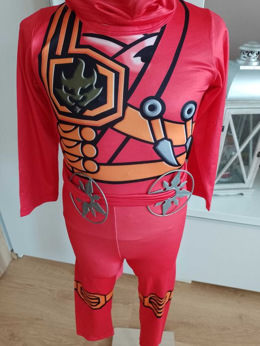 NOWY strój karnawałowy NINJA WOJOWNIK KAI ninjago kostium 104/110 (4)