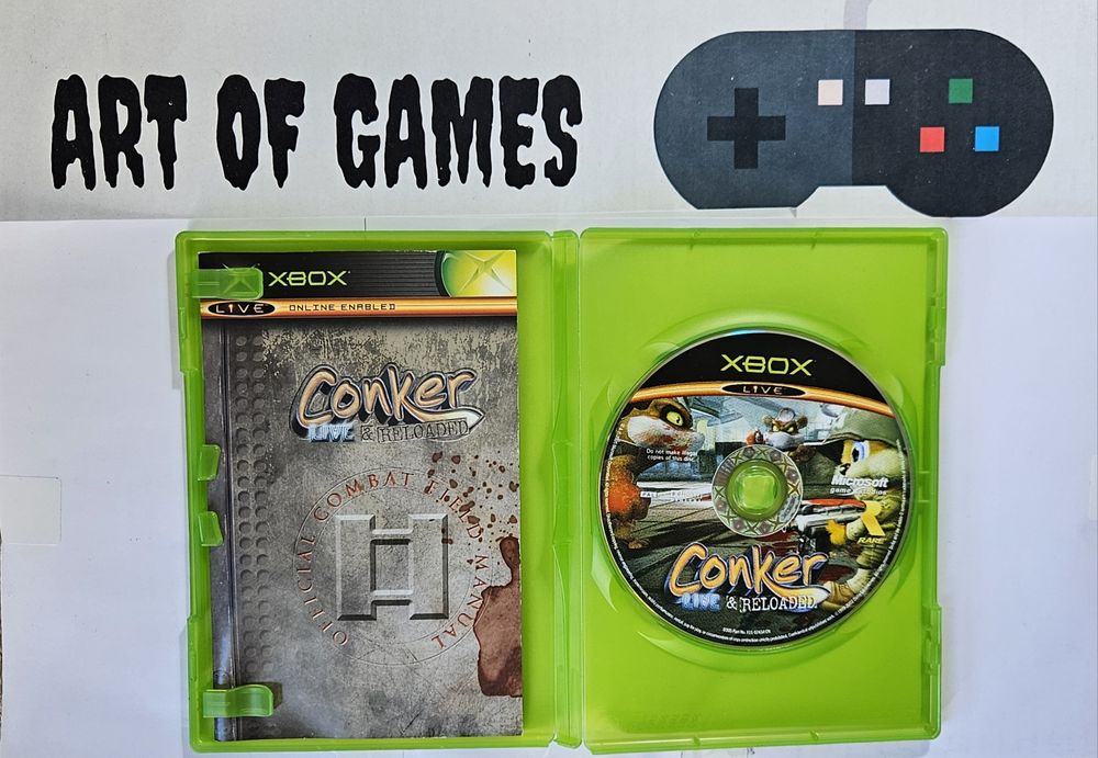Conker Live & Reloaded Xbox Classic Komplet ANG