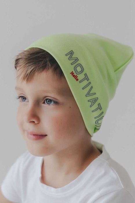 Дитячі шапочки з вушками | Весна-осінь | Розмір 1–14 років