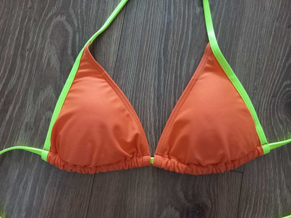 Góra od bikini neonowa biustonosz kąpielowy 75B