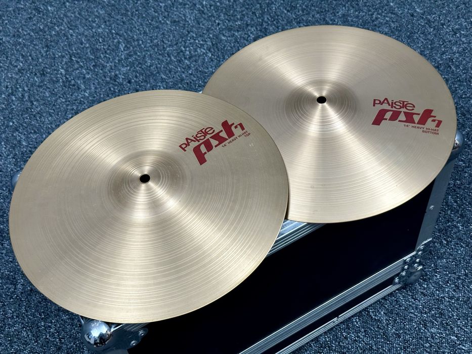 ++ Paiste PST7 Heavy Hi-Hat 14" - hihat Talerze PERKUSJA ++