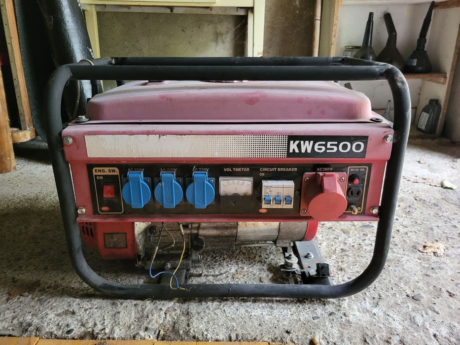 Agregat generator prądotwórczy benzyna 230V KRAFTWELE KW6500