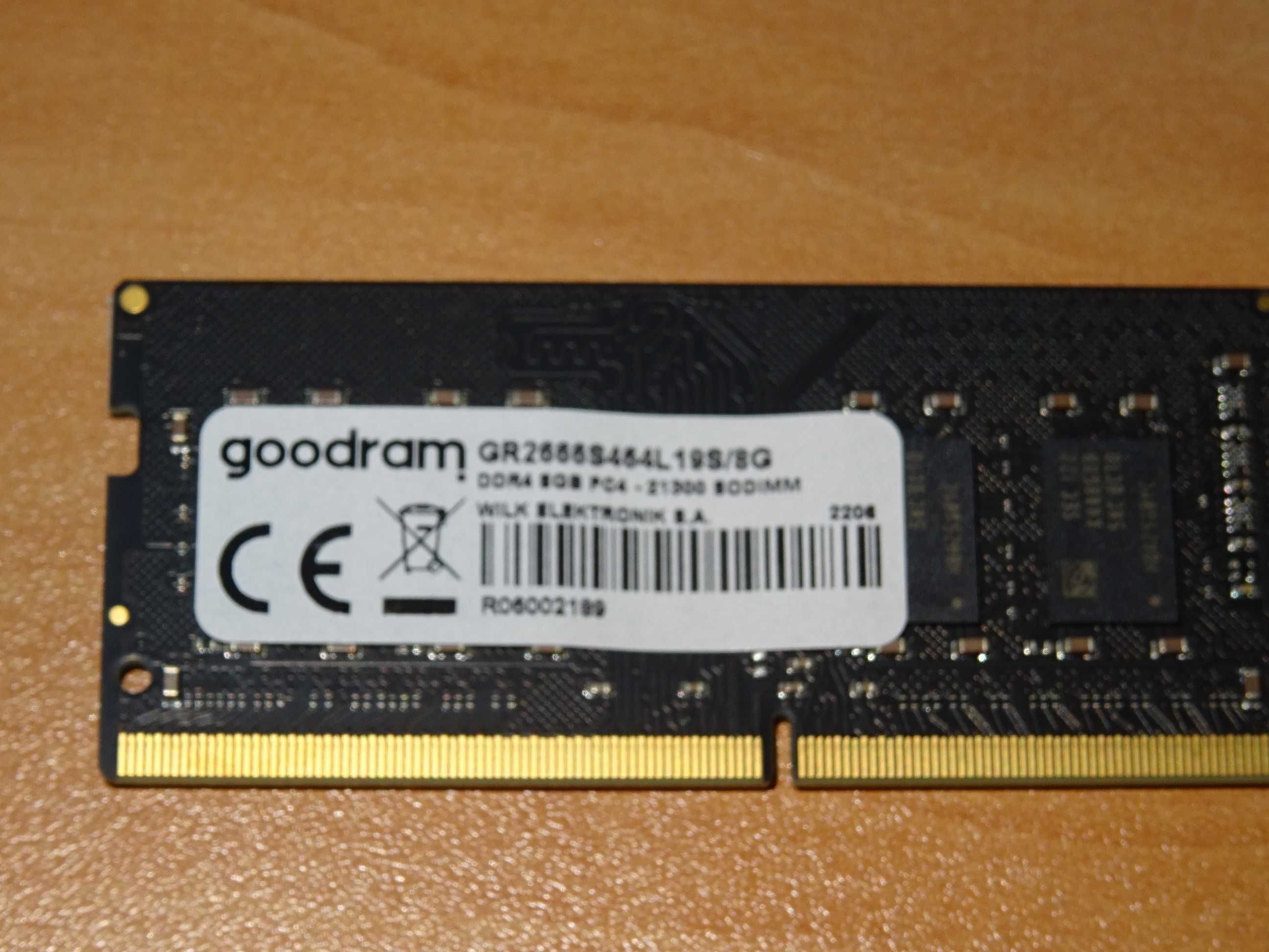 8gb Memória RAM DDR4 para portátil
