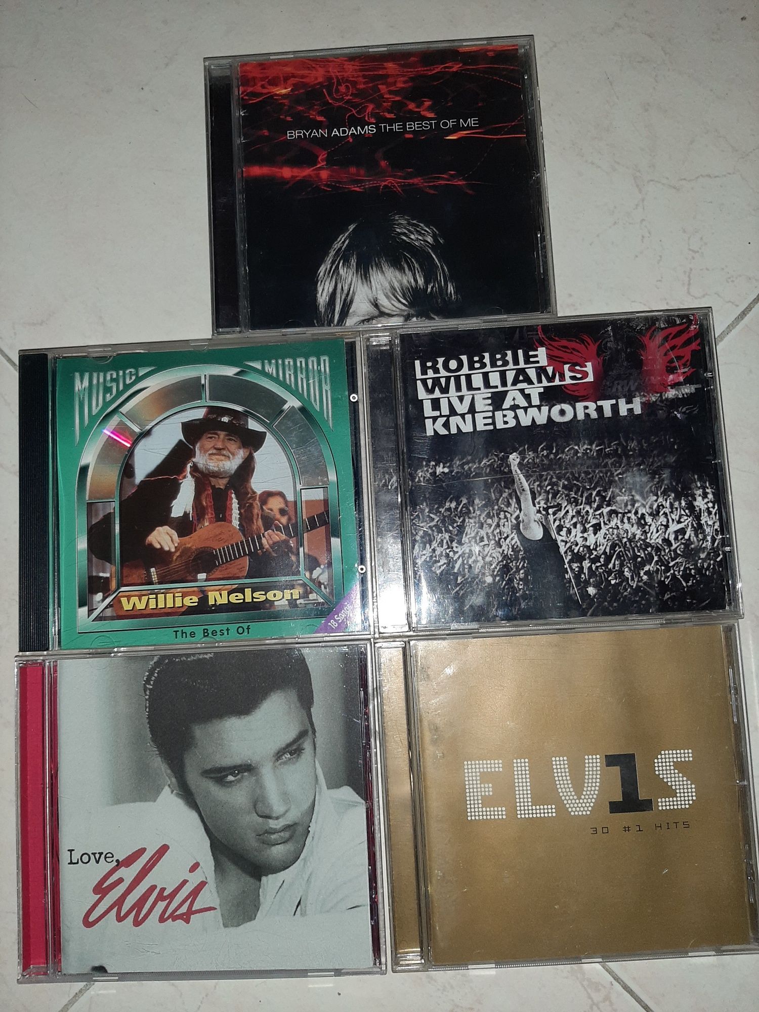 Robbie williams Brayan Adams willie Nelson Elvis  Presley the best