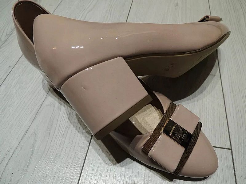 Hogl Studio 4044 Hoegl Półbuty Damskie Skóra Skórzane Eleganckie