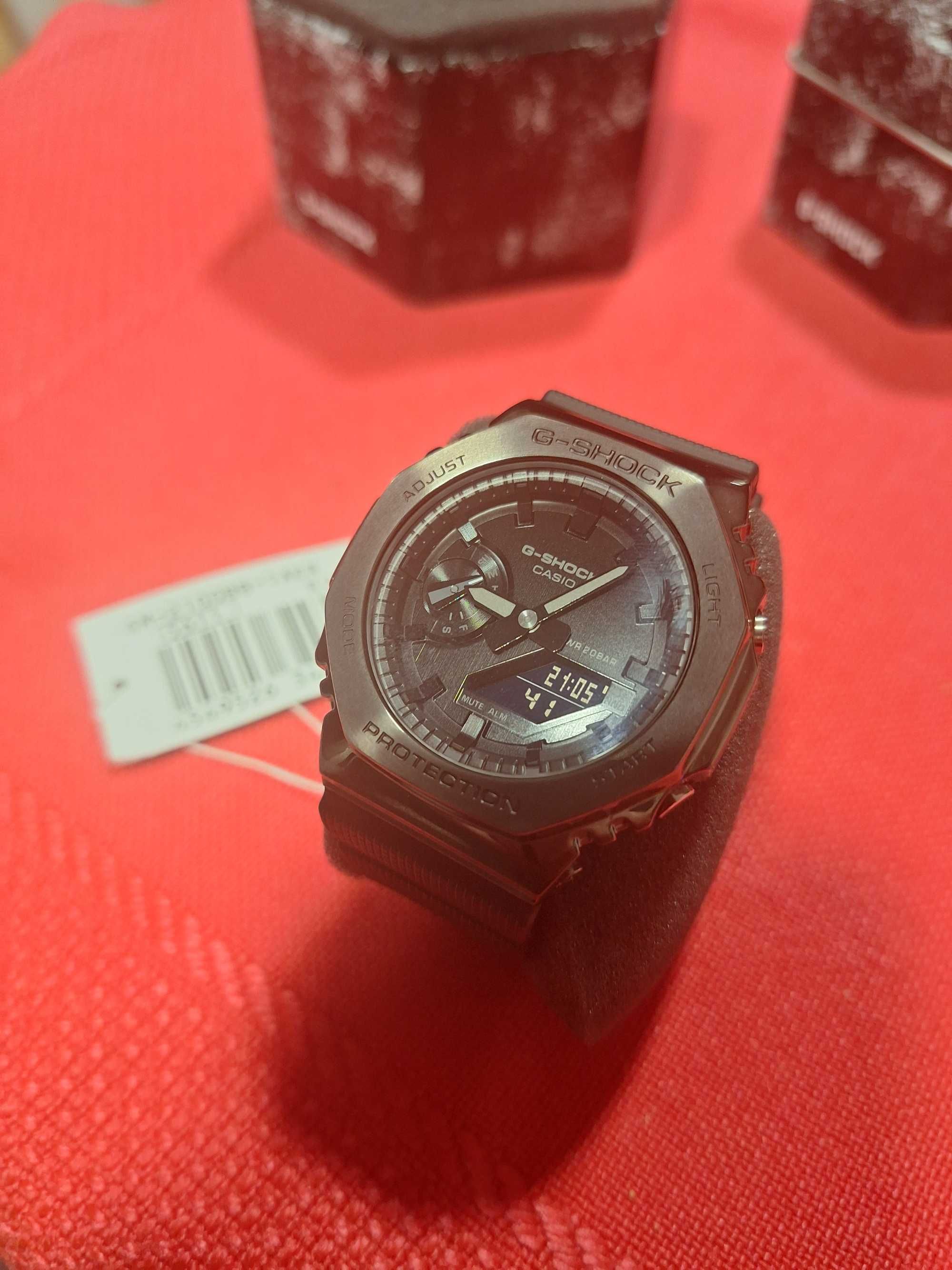 Relogio  Casio g-shock black GM-2100BB-1A