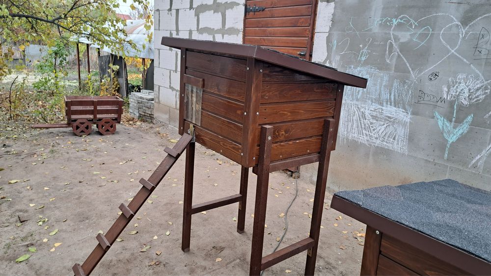 Будиночок для котиків.