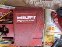 Serra sabre Hilti WSR 1200 avariada