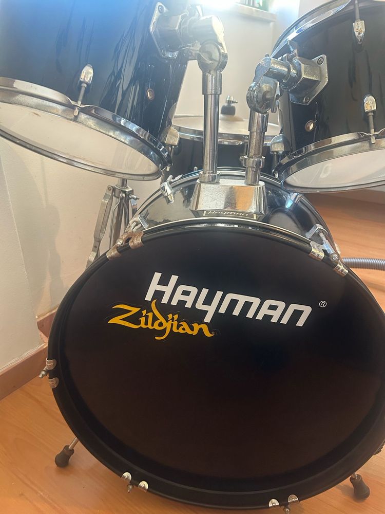 Set de Bateria hayman estilo vintage.