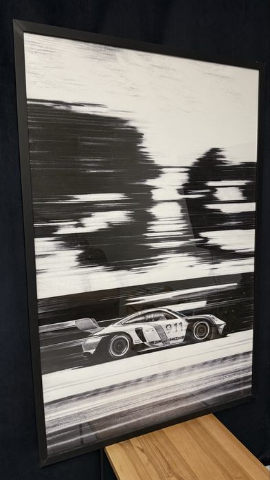 Obraz wydruk plakat Porsche 150x100cm, wysoka jakość druku 310 g/m²