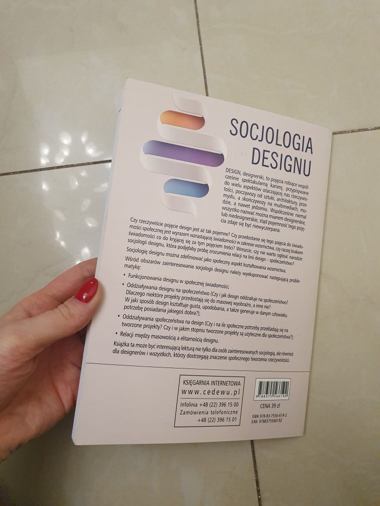 Socjologia designu książka Magdalena Piłat borcuch