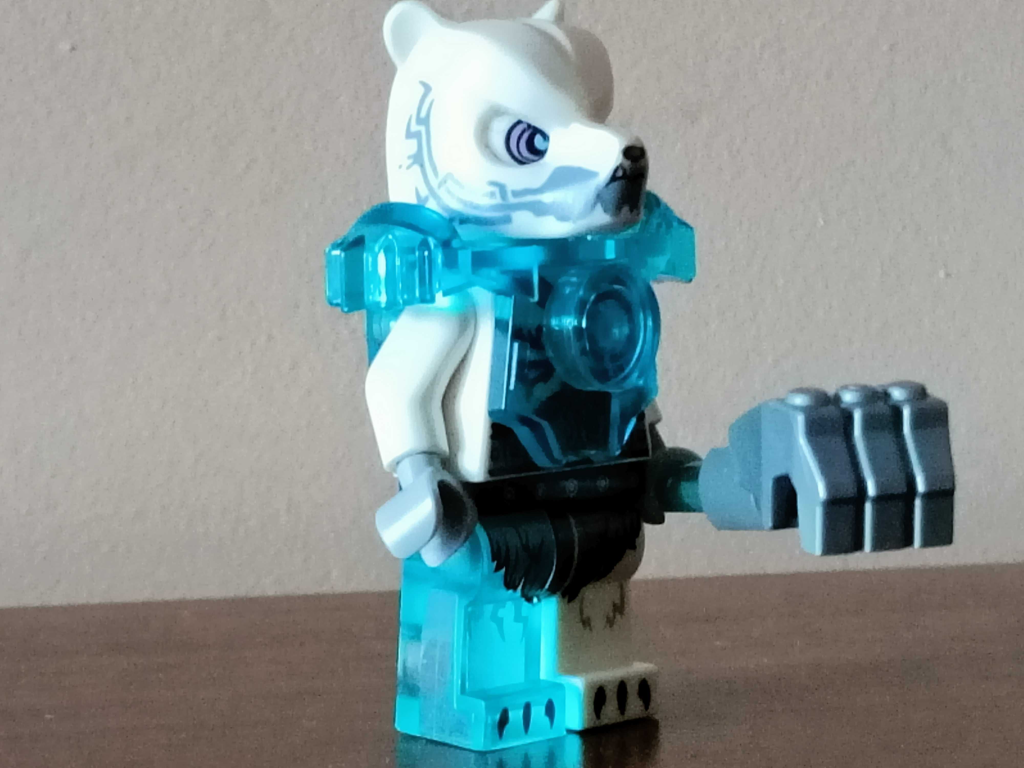 Lego lodowy niedźwiedź Iceklaw + gazetka