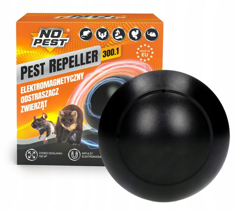 ELEKTRO!! Najmocniejszy odstraszacz kun lisow szczurow