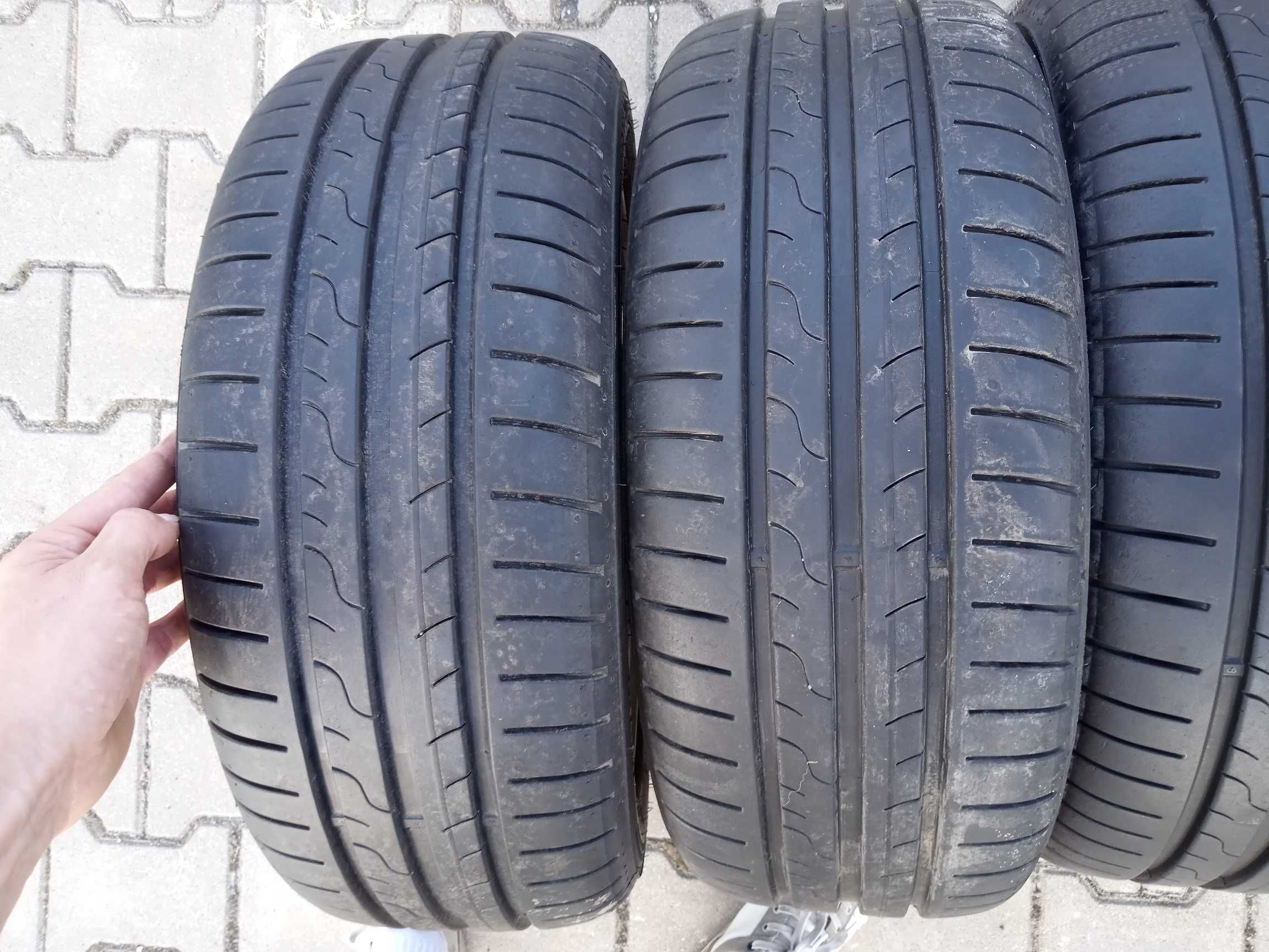 Komplet 4x Alufelgi Felgi 15" SMART ForFour + opony letnie DUNLOP