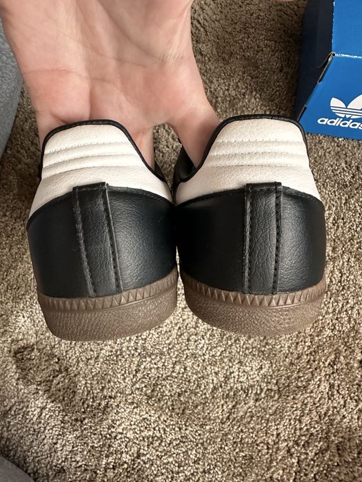 Buty Adidas Samba Vegan black czarne 38 original skóra zamsz