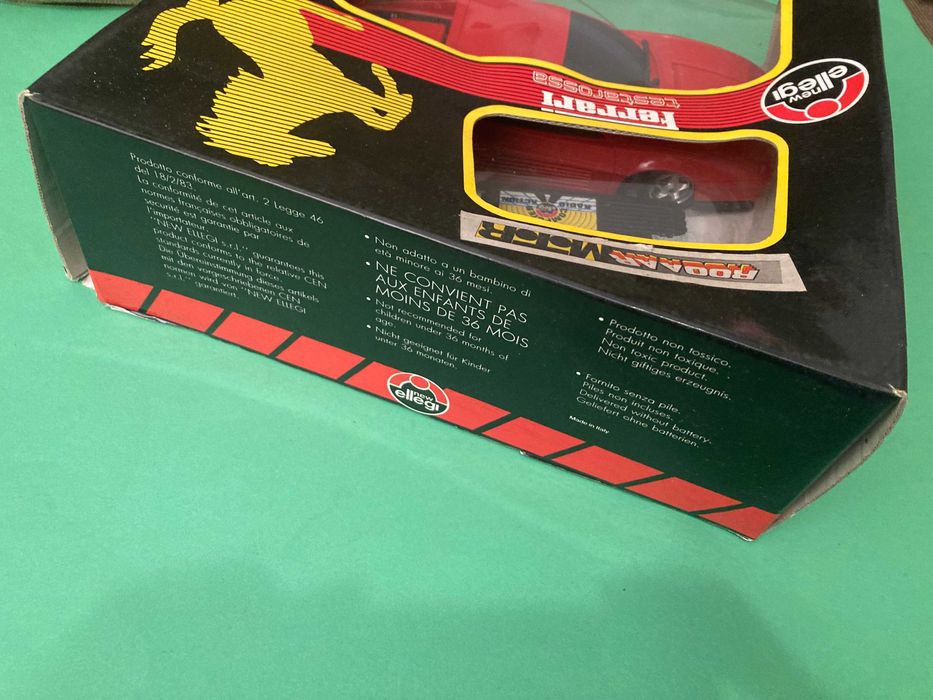 Ferrari Testarossa Radiocomando Anos 80 New Ellegi novo