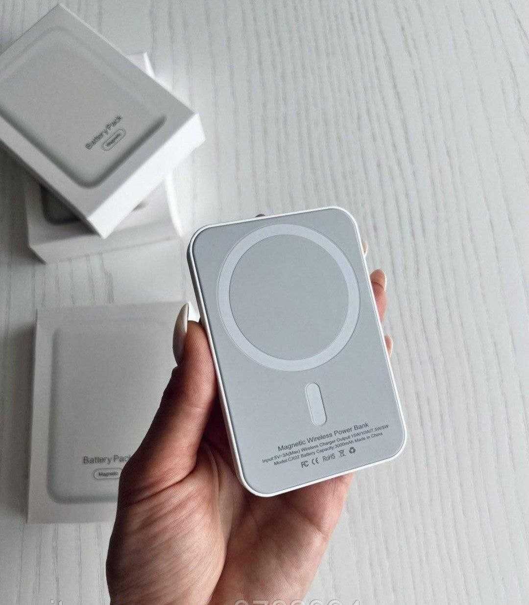 Бездротовий Battery Pack 10000 mAh Павербанк PowerBank аккумулятор