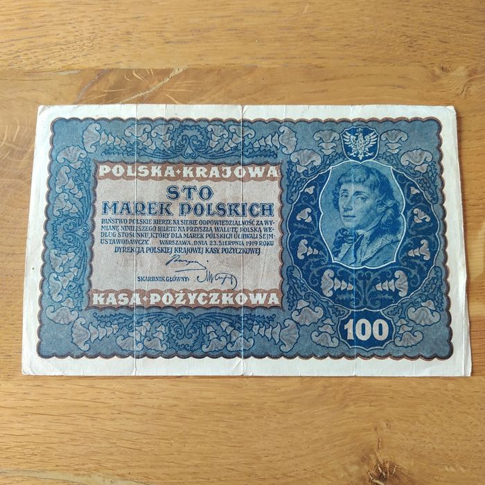 #5, 100 marek polskich 1919r, IE SERJA A