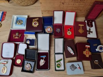 medale, odznaki, przypinki PRL