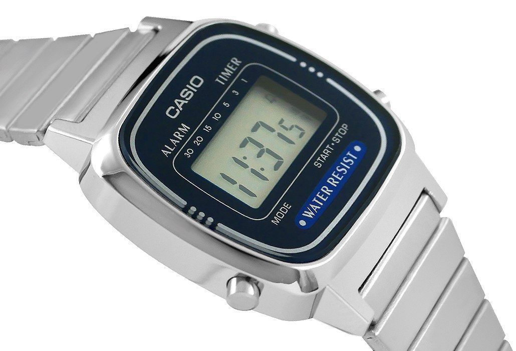 zegarek damski casio collection retro la670wa-2df