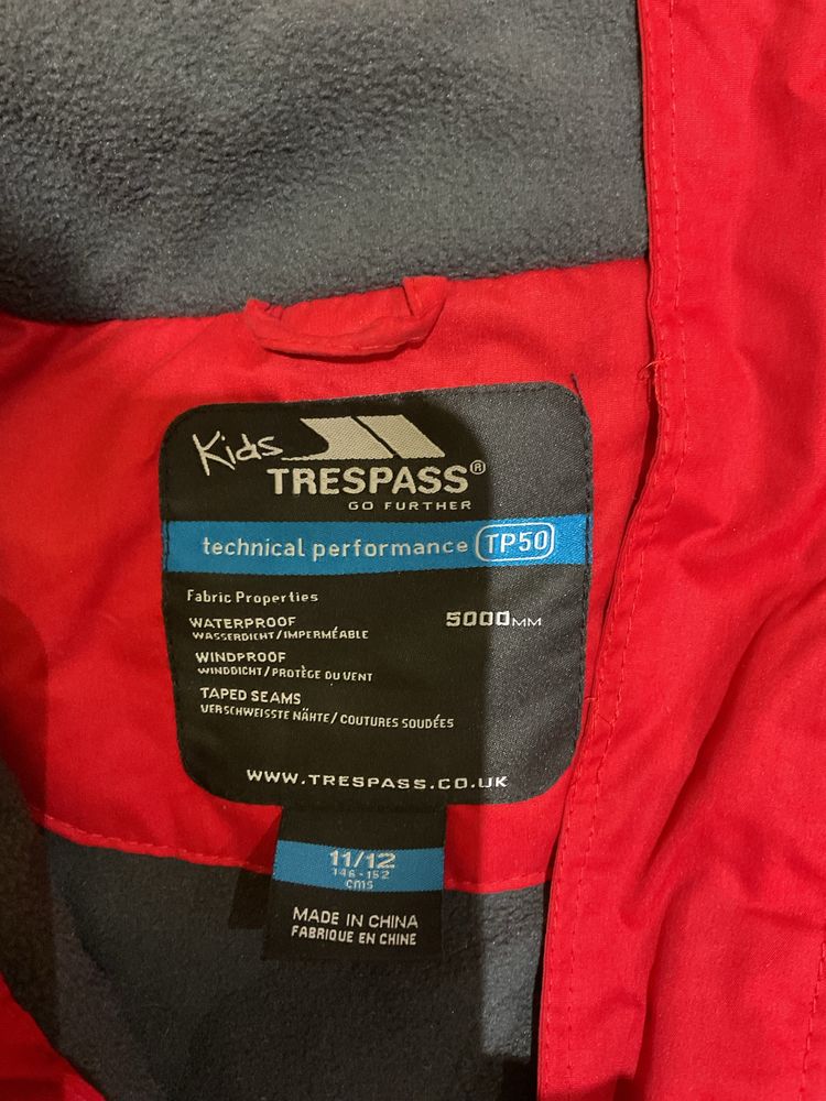 Kurtka narciarska Trespass 146/152 cm