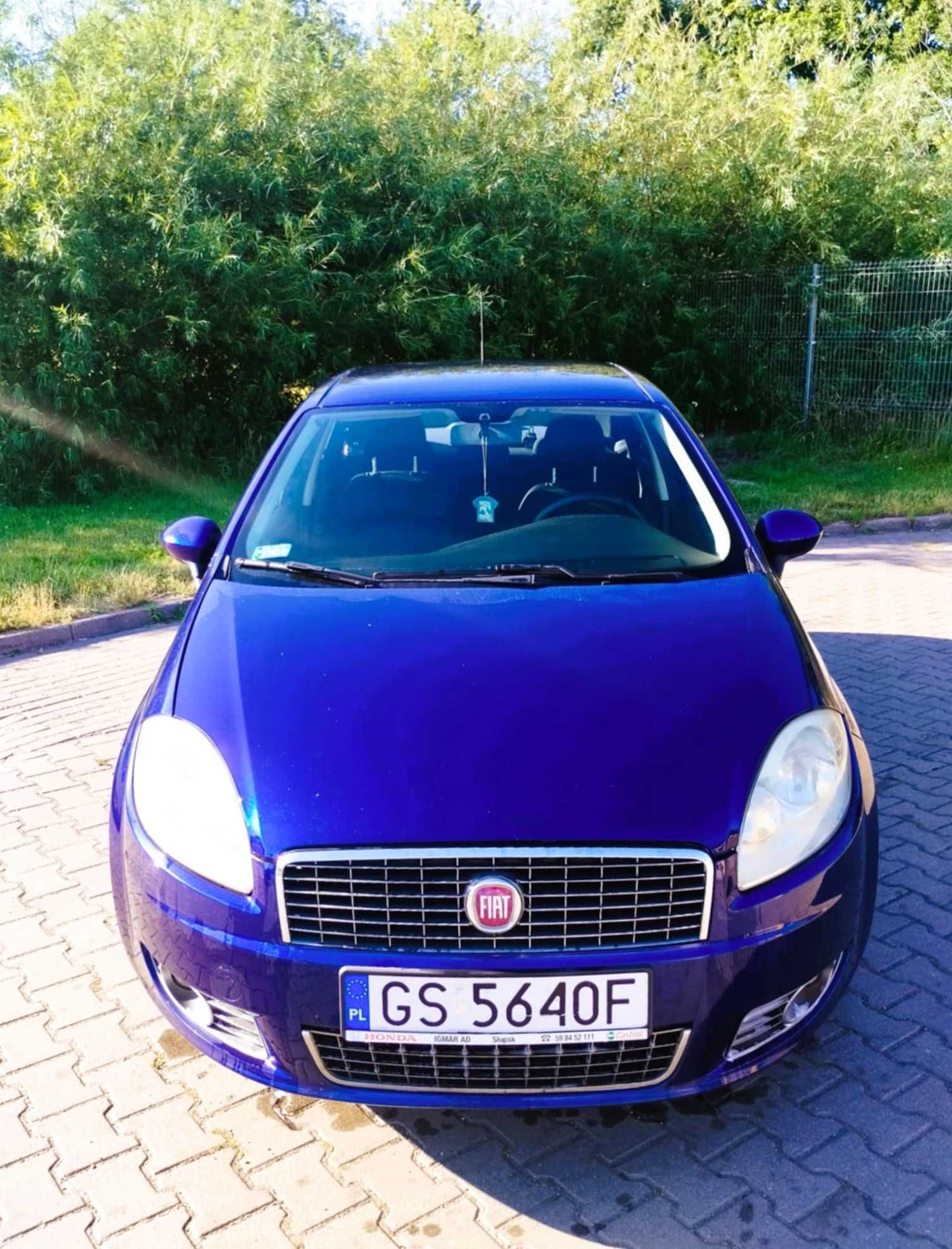 Fiat Linea 1.4 2008 długie opłaty, niski przebieg, alufelgi