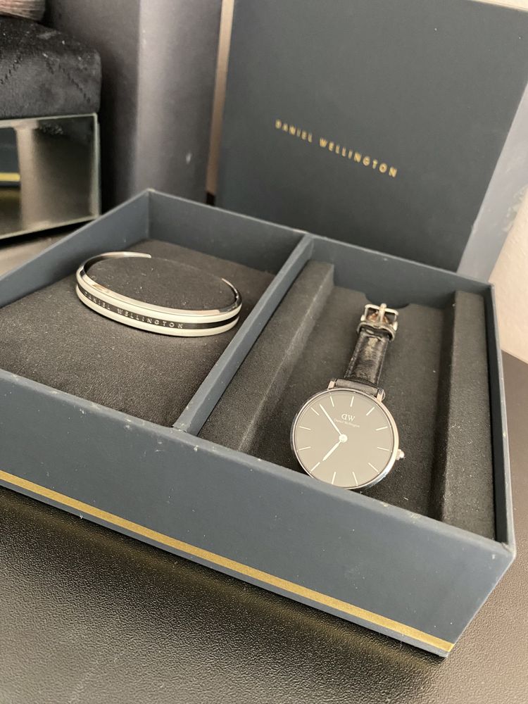 Zestaw zegarek i bransoletka daniel wellington