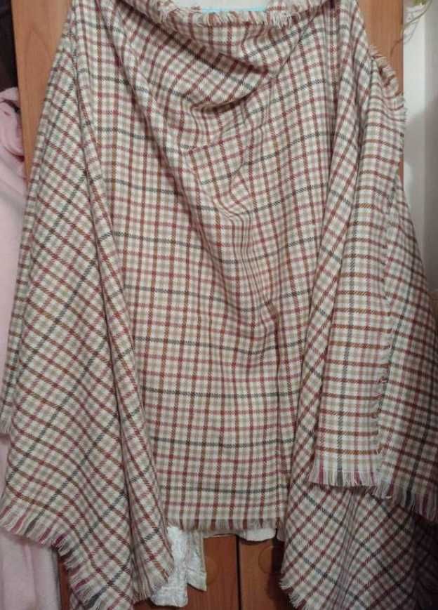 Ekskluzywny duży szal zimowy z Londynu, chusta oversize, NOWA