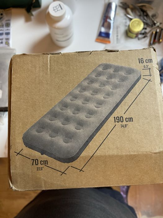 Colchão novo de encher da Quechua