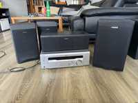 amplificafor sony com colunas e subwoofer