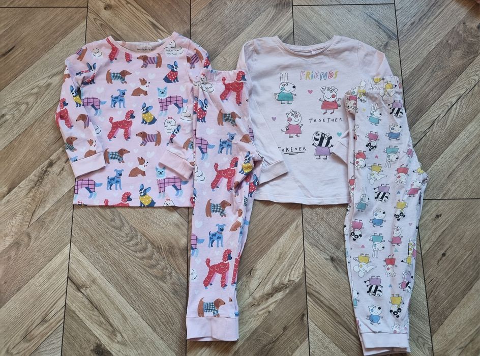 Zestaw paczka paka ubranek dla dziewczynki Zara h&m Smyk 104