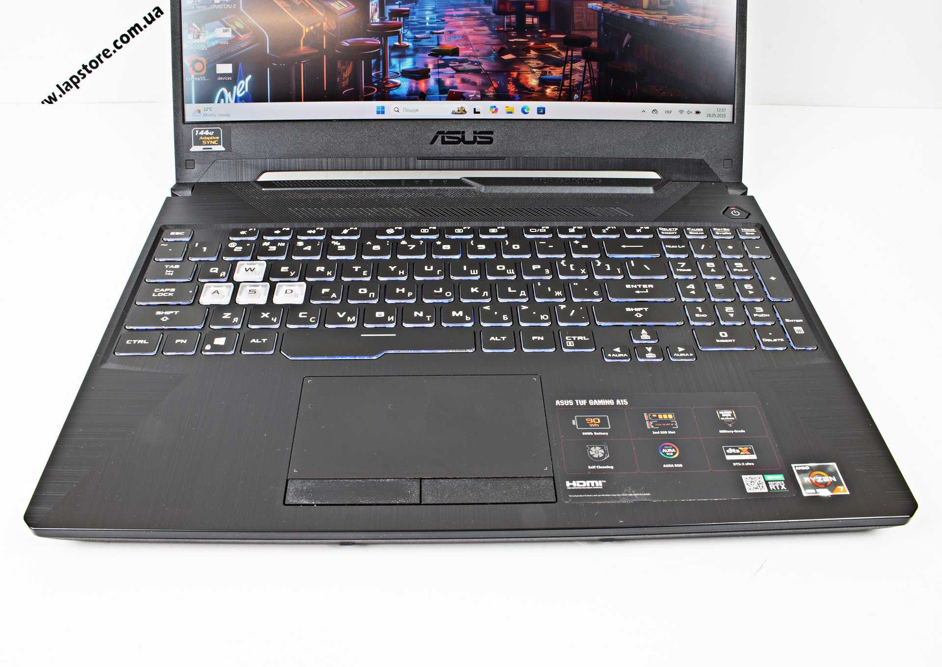 ASUS TUF Gaming A15 FA506IV Ryzen 7 4800H/ RAM 32/ SSD 1 Tb/ 15,6" FHD
