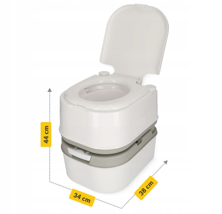 Toaleta turystyczna przenośna mobilne WC na działkę,kemping,pod namiot