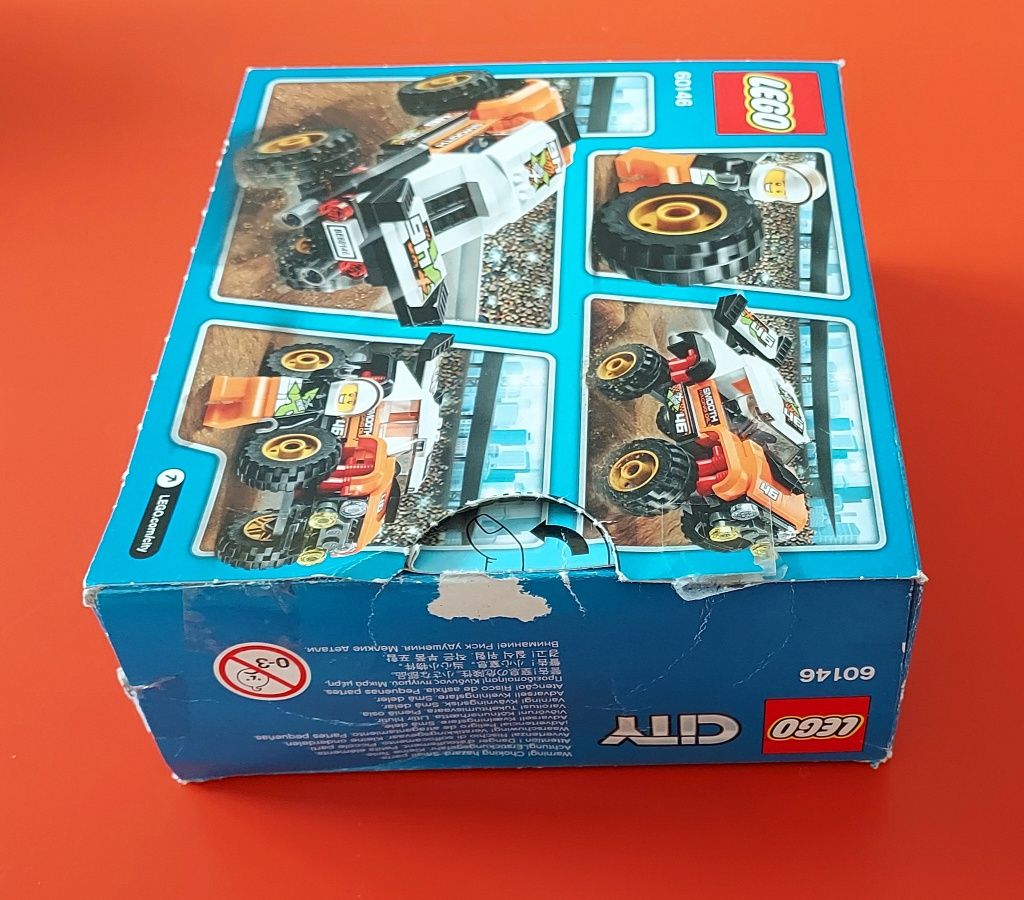 Lego 60146 Kaskaderska terenówka - kompletne, pudełko i instrukcja