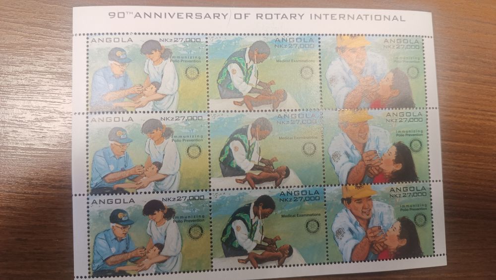 Selos coleção - Angola