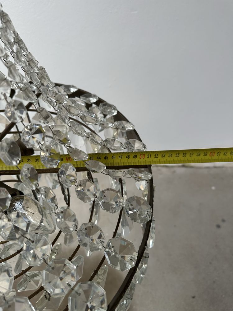 Vintage Candeeiro cristal