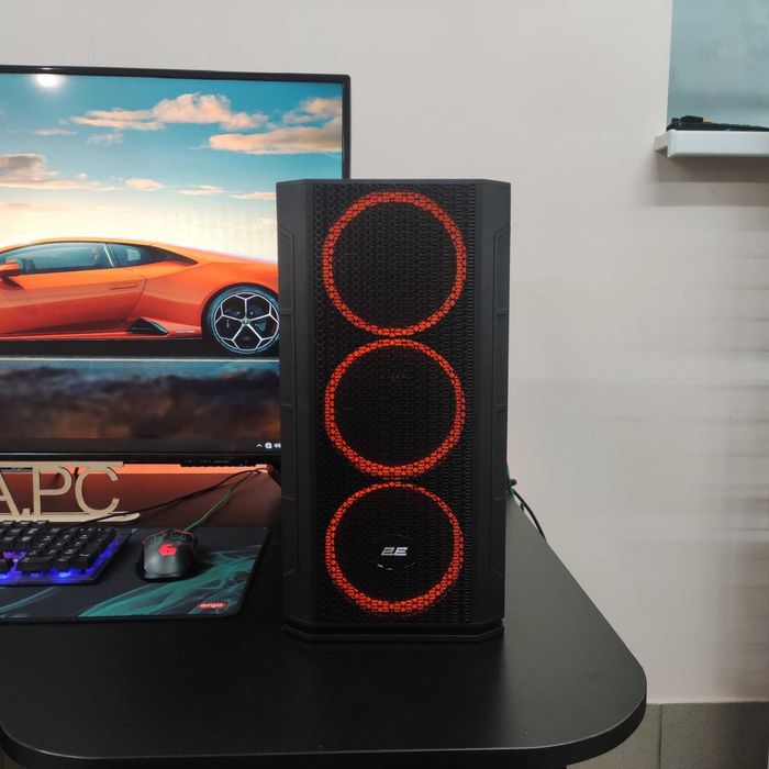 Игровой Компютер Intel Core i7, 16GB RAM, GTX 1660 Ti, SSD 512 m2 NVMe
