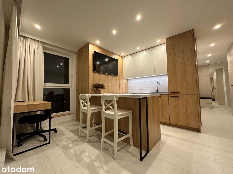 Apartament z Widokiem Na Panoramę Katowic