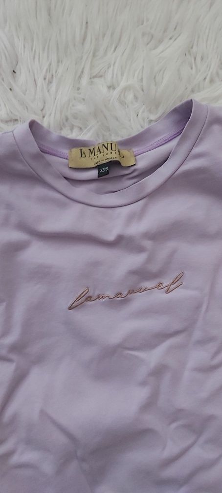Piekna koszulka bluzka t shirt la manuel bawełniana