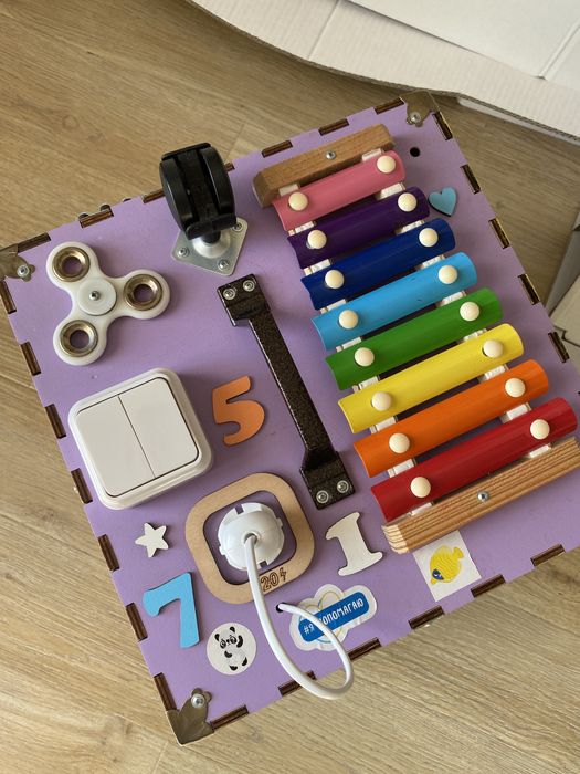 Розвивальний бізікуб Smart House